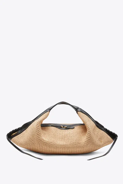 3.1 Phillip Lim Raffia Luna Bag In Sand
