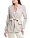 3.1 Phillip Lim Relaxed Wool-blend Blazer In Gray