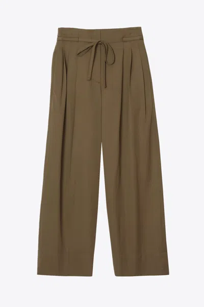 3.1 Phillip Lim Relaxed Wool High Waist Wide-leg Pant