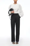 3.1 Phillip Lim Relaxed Wool Tailored Pant In Black