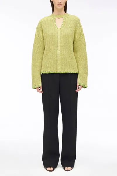 3.1 Phillip Lim Ribbed V-neck Jumper