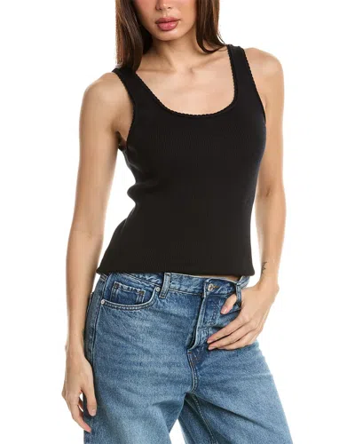 3.1 Phillip Lim Ribbed Wool-blend Tank In Black