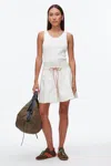 3.1 Phillip Lim Ripstop Mini Skirt W Double Waistband In White