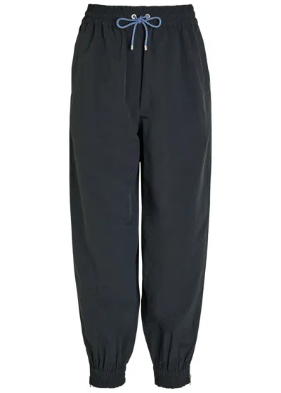 3.1 Phillip Lim Ripstop Zip-sides Shell Sweatpants In Blue