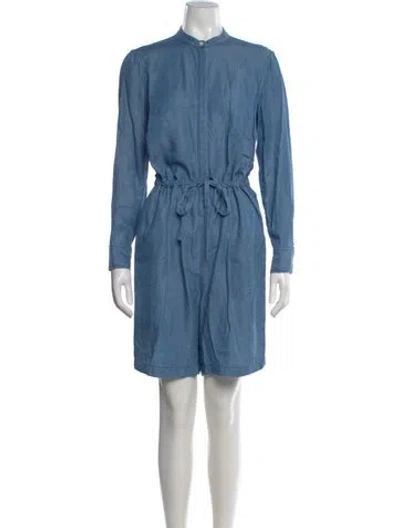 Pre-owned 3.1 Phillip Lim Romper In Blue