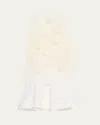 3.1 Phillip Lim Rosette Double-layered Tank Dress In Ivory-wht