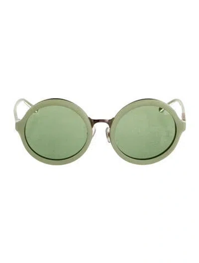 Pre-owned 3.1 Phillip Lim Round Tinted Sunglasses In Multi