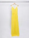 3.1 Phillip Lim Ruched Chiffon Gown In Black