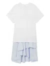 3.1 Phillip Lim Ruffled Overlay Dress In White