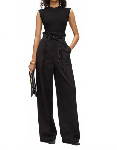 3.1 Phillip Lim S25151294ucv Wide Leg Origami Pants In Black