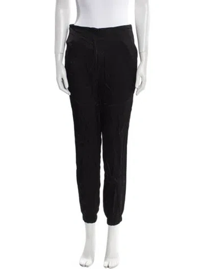 Pre-owned 3.1 Phillip Lim Satin Skinny Leg Pants In Black