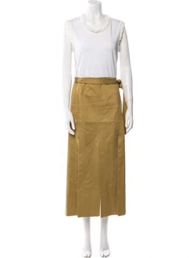 Pre-owned 3.1 Phillip Lim Scoop Neck Long Dress In White