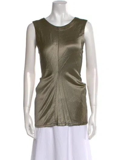 Pre-owned 3.1 Phillip Lim Scoop Neck Sleeveless Top In Black