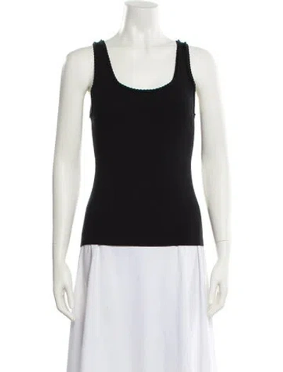 Pre-owned 3.1 Phillip Lim Scoop Neck Sleeveless Top In Black