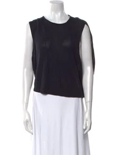 Pre-owned 3.1 Phillip Lim Scoop Neck Sleeveless Top In Blue