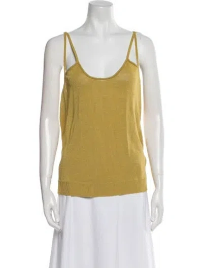 Pre-owned 3.1 Phillip Lim Scoop Neck Sleeveless Top In Neutral