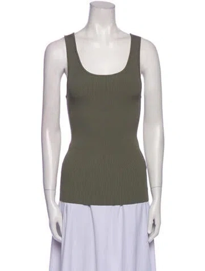 Pre-owned 3.1 Phillip Lim Scoop Neck Sleeveless Top W/ Tags In Green