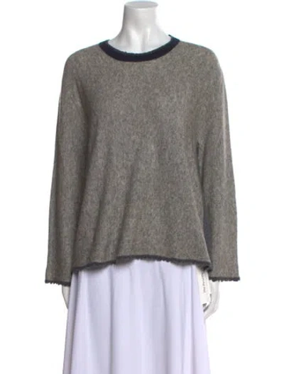 Pre-owned 3.1 Phillip Lim Scoop Neck Sweater In Gray