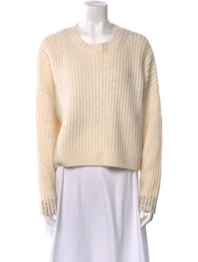 Pre-owned 3.1 Phillip Lim Scoop Neck Sweater In Neutral
