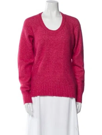 Pre-owned 3.1 Phillip Lim Scoop Neck Sweater In Red