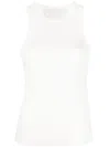3.1 Phillip Lim Scoop Neck Vest Top In White