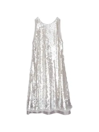 3.1 Phillip Lim Sequin-embellished Midi Dress In Gray