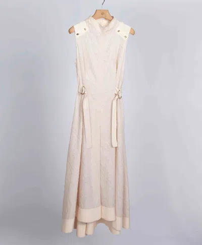 3.1 Phillip Lim Shadow Vines Jacquard Dress In Orange