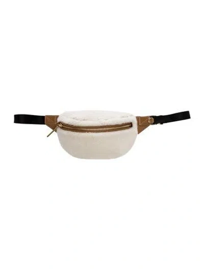 Pre-owned 3.1 Phillip Lim Shearling Belt Bag In Neutral
