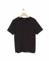 3.1 Phillip Lim Short Sleeve Perfect Tee In Black