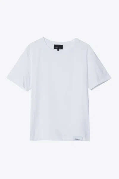 3.1 Phillip Lim Short Sleeve Perfect Tee In White