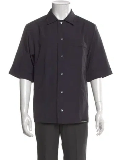 Pre-owned 3.1 Phillip Lim Short Sleeve Shirt In Gray