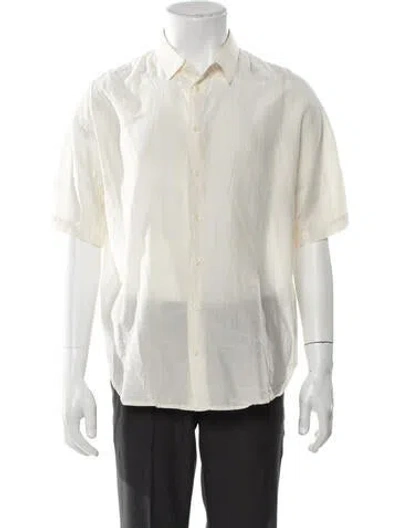 Pre-owned 3.1 Phillip Lim Short Sleeve Shirt In Neutral