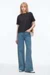 3.1 Phillip Lim Short Sleeve Tee With Floral Collage Combo