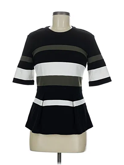 Pre-owned 3.1 Phillip Lim Short Sleeve Top Black Tops