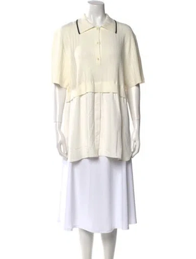 Pre-owned 3.1 Phillip Lim Short Sleeve Tunic In Neutral
