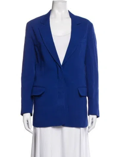 Pre-owned 3.1 Phillip Lim Silk Blazer In Blue