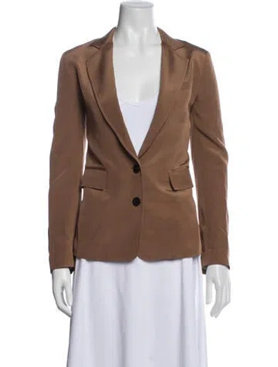 Pre-owned 3.1 Phillip Lim Silk Blazer In Brown