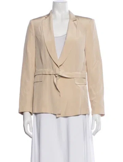Pre-owned 3.1 Phillip Lim Silk Blazer In Neutral