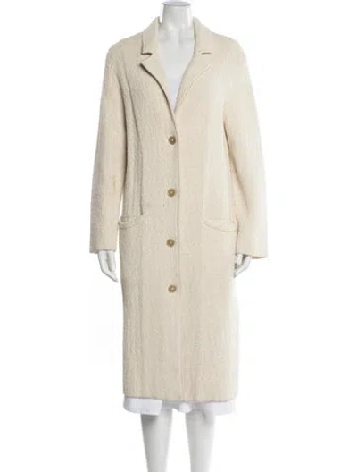 Pre-owned 3.1 Phillip Lim Silk Coat In Neutral