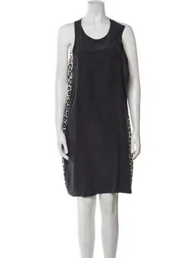 Pre-owned 3.1 Phillip Lim Silk Knee-length Dress In Black
