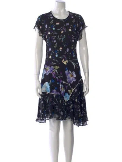 Pre-owned 3.1 Phillip Lim Silk Knee-length Dress In Black