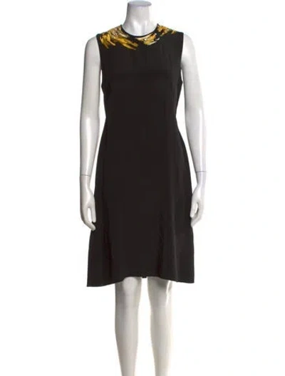 Pre-owned 3.1 Phillip Lim Silk Knee-length Dress In Black
