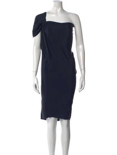 Pre-owned 3.1 Phillip Lim Silk Knee-length Dress In Blue
