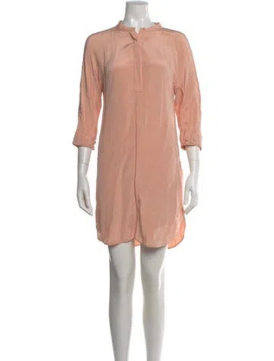 Pre-owned 3.1 Phillip Lim Silk Knee-length Dress In Pink