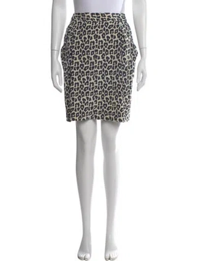 Pre-owned 3.1 Phillip Lim Silk Knee-length Skirt In Neutral