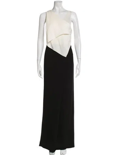 Pre-owned 3.1 Phillip Lim Silk Long Dress In Black