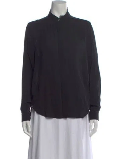 Pre-owned 3.1 Phillip Lim Silk Long Sleeve Blouse In Multi