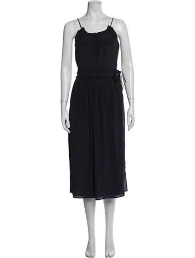 Pre-owned 3.1 Phillip Lim Silk Midi Length Dress In Blue