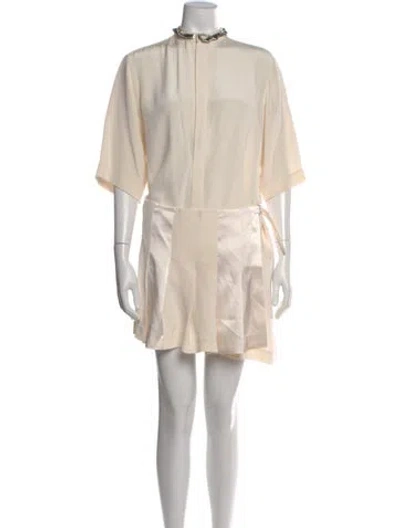 Pre-owned 3.1 Phillip Lim Silk Midi Length Dress In Neutral