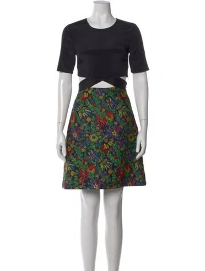 Pre-owned 3.1 Phillip Lim Silk Mini Dress In Black